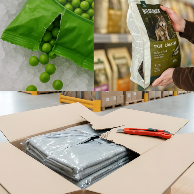 Merchandise damaged by standard box cutter